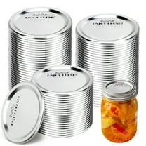 LotFancy 140 Counts Regular Mouth Canning Lids, 70 mm Metal Mason Jar Lids for Ball, Kerr Jars