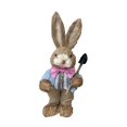thumbnail image 3 of Paquete de material de paja de conejo de Pascua sin terminar para hacer tú mismo, decoración artesanal de dibujos animados Estilo D, 3 of 9