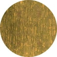 thumbnail image 1 of Ahgly Company Indoor Round Oriental Orange Industrial Area Rugs, 6' Round, 1 of 4