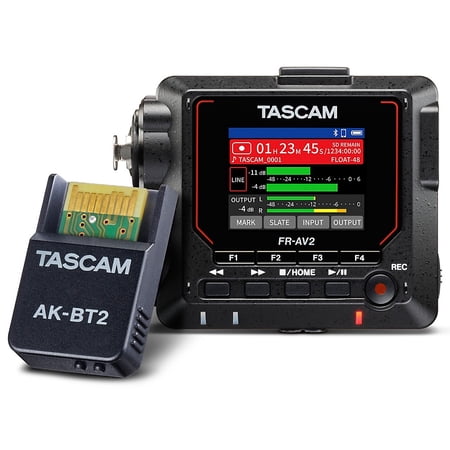 FR-AV2 Compact 32-Bit Field Recorder & Timecode Generator with AK-BT2 Bluetooth Adapter