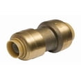 thumbnail image 2 of SharkBite 3/8 in. Push x 1/2 in. Dia. Push Brass Reducing Coupling, 2 of 4