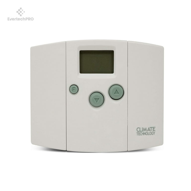 EvertechPRO 43054 Digital Wall Thermostat Replacement for