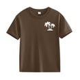 thumbnail image 2 of UACY Boys Cotton Graphic Tees Palm Tree Print Short Sleeve Crewneck Summer Trendy T-Shirts Clothes Casual School Daily Wear, 2 of 3