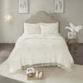 thumbnail image 2 of Madison Park Laetitia Medallion Pattern 2-Piece Twin/Twin XL Chenille Coverlet Mini Set, Off-White, 2 of 5
