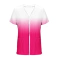 thumbnail image 5 of Camiseta de Cuello Redondo de Color Sólido Casual de Ajuste Suelto con Poliéster Suave, Camiseta de Verano para Uso Diario en Casa O Trabajo, 5 of 5