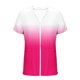 thumbnail image 5 of Camiseta de Cuello Redondo de Color Sólido Casual de Ajuste Suelto con Poliéster Suave, Camiseta de Verano para Uso Diario en Casa O Trabajo, 5 of 5