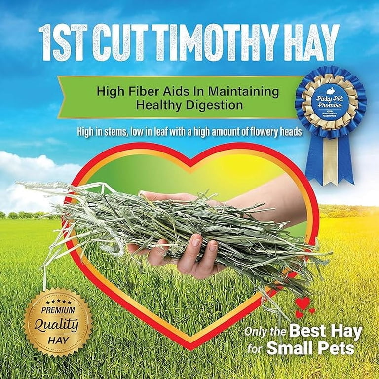 Small Pet Select 1st Cutting High Fiber Timothy Hay, 2lbs photo 5