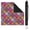 boho-307, variant on Classic Boho Pattern Non-Skid Mahjong Table Mat 31.5x31.5 Inch Rubber Playing Surface Reduces Noise with Anti-Slip Bottom for Card Games and Game Nights