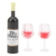 thumbnail image 1 of Juguete de vino tinto en miniatura, modelo de vino tinto, decoración de muñeca, botella de vino, modelo de vino tinto en miniatura, muy versátil, 1 of 8