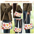 thumbnail image 4 of FORMRS Womens Shoulder Bag with Chain Strap Clutch Purse Cute Tote Handbag, Blue Leaves, 4 of 7