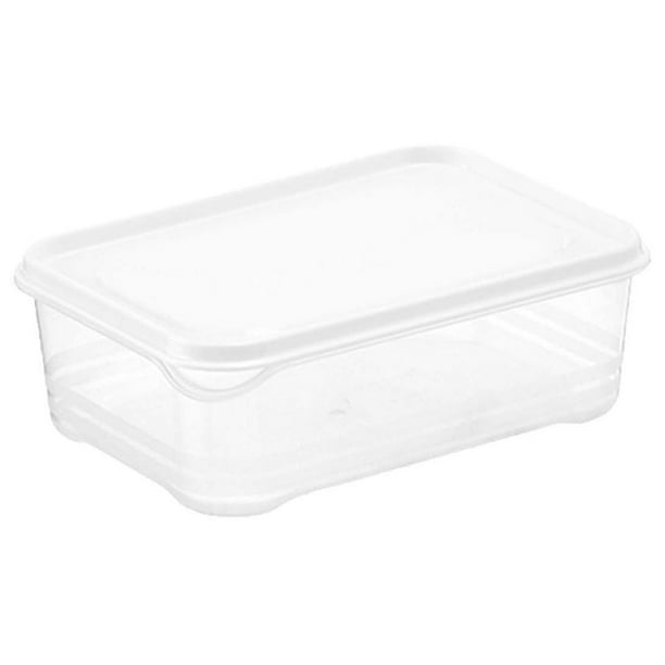 Juego de 5 recipientes herméticos para almacenar alimentos: recipientes herméticos de grado alimenticio para harina, azúcar y refrigerios. Diseño apilable que ahorra espacio.