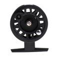 thumbnail image 4 of Carrete de pesca con mosca de plástico duradero Relación de engranaje de rueda de pesca en 1: 1 Negro para zurdos ST60 Soledad Carrete de pesca, 4 of 6