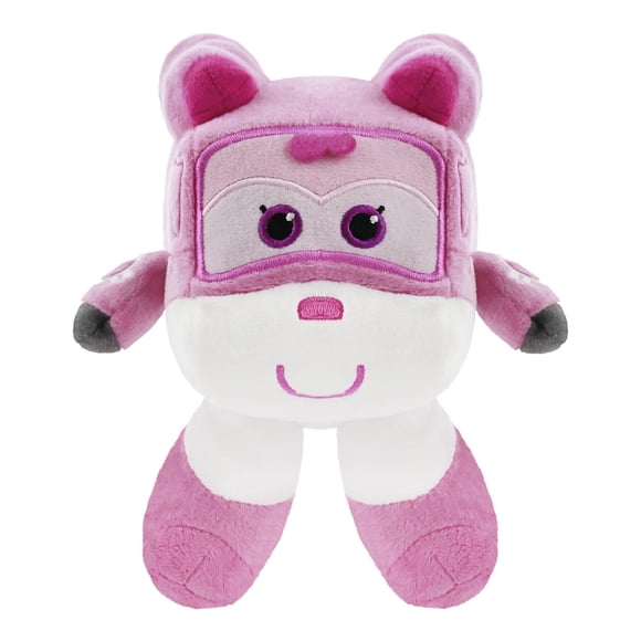 Peluche Super Wings 7 Dizzy para bebés y niños, color rosa