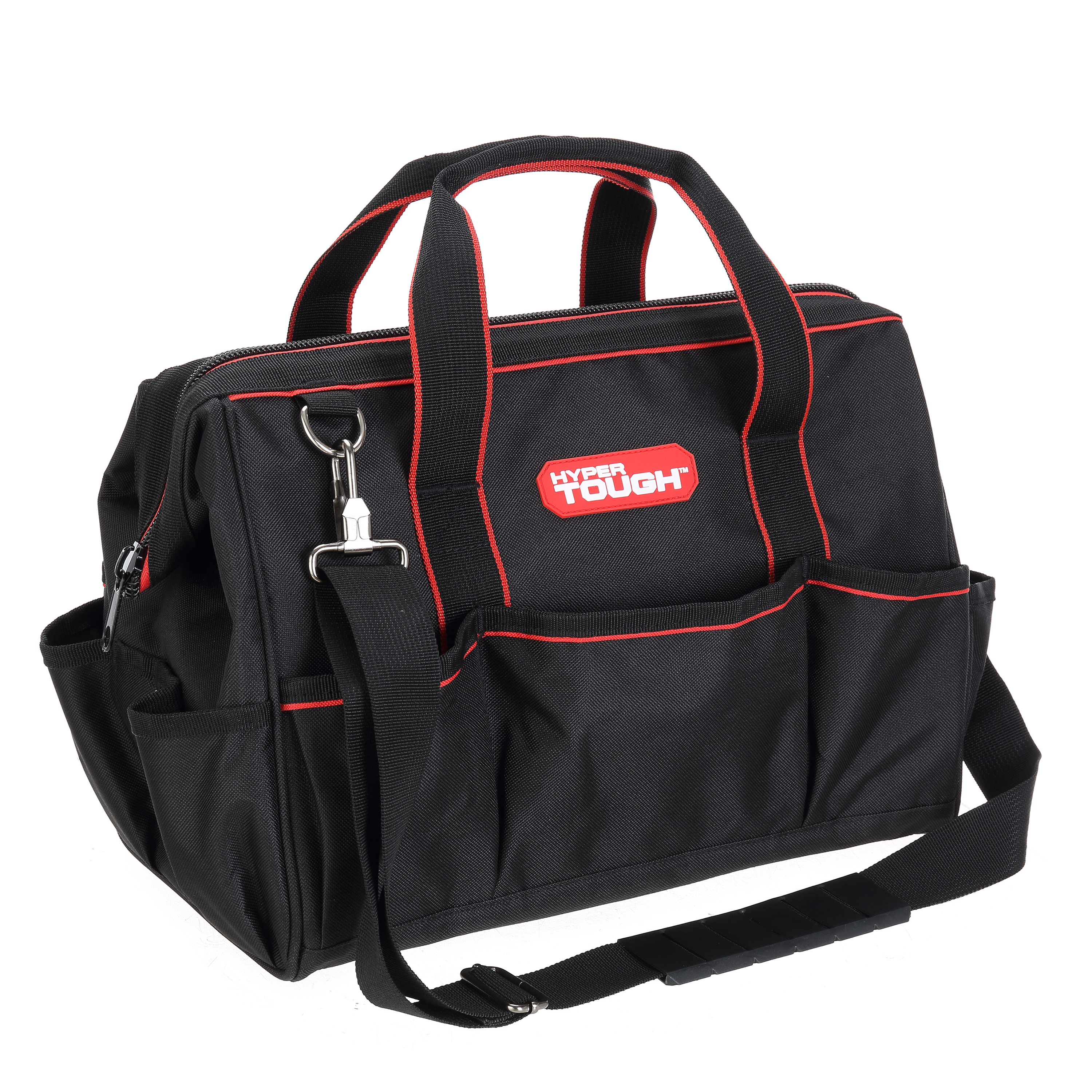 Bolsa de herramientas Hyper Tough de 15 pulgadas con boca ancha 5