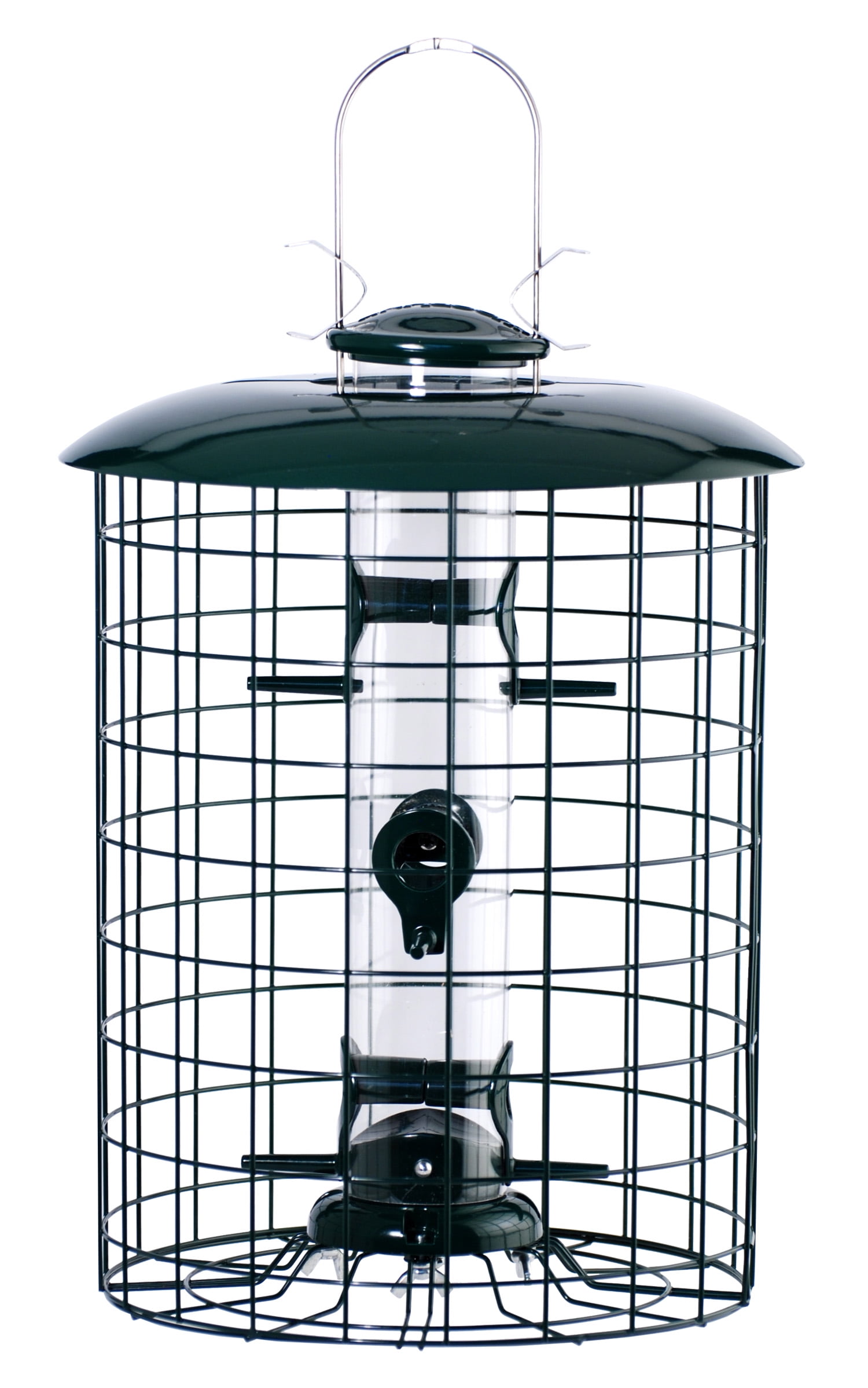 Droll Yankees B7 Domed Cage With 6 Port Sunflower Bird Feeder for sale online 