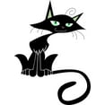 thumbnail image 1 of Children Cute Animal Wall Decal Decoration Adorable Funny Cat Sitting Lasts Years and Easily Removable - Size: 20 In(W) x 30 In(H), 1 of 3