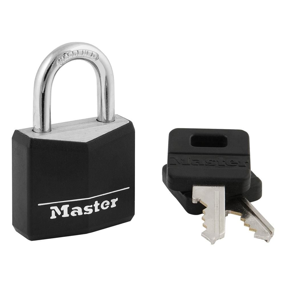 Master Lock 131D Cadenas à clé à corps solide Master Lock Cadenas à clé à corps solide