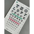 thumbnail image 2 of Snellen Translucent Distance Vision Testing Chart, 2 of 4