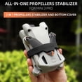 thumbnail image 4 of Propeller Holder Strap with Snap-on design Stabilizer Fixator Accessories Shock-proof Propeller Wings Fixer Protective Prop Blades Strap for Mini 3 Pro Drone, 4 of 10