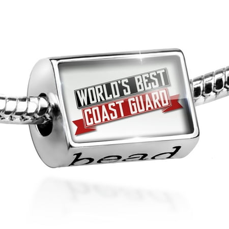 Bead Worlds Best Coast Guard Charm Fits All European