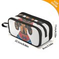 thumbnail image 4 of FORMRS Pencil Case with 3 Compartments Zipper Pouch, Elementary School Level and up, Cute Dog Artist, 4 of 8