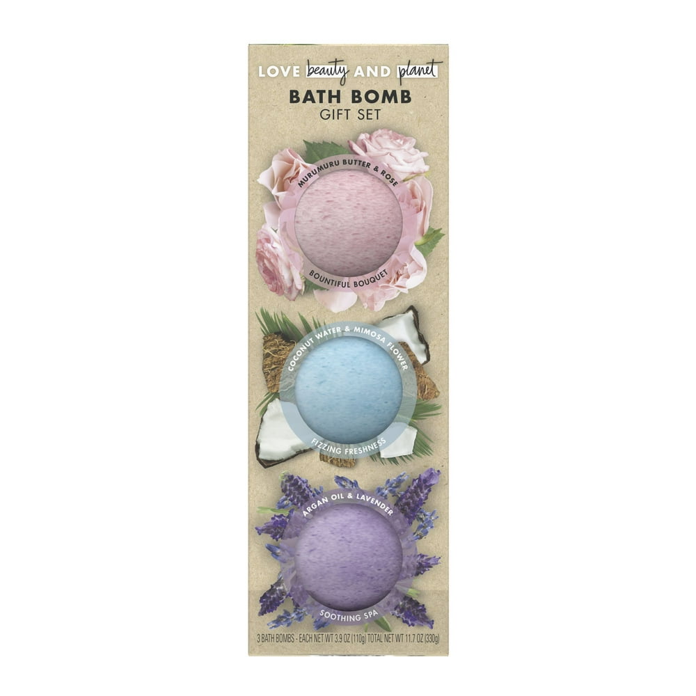 Product of Love Beauty Planet Bath Bomb Variety Pack 3 Ct. - Walmart