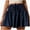 Navy, variant on Shorts for Women 2026 Summer Elastic High Waist Drawstring Smocked Wide Leg Flowy Casual Beach Shorts