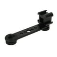 thumbnail image 2 of Cold Shoe Mount Adaptateur, Portable Léger Multi Fonction Durable 3 en 1 Support de Support de Microphone pour Stabilisateur Noir, 2 of 8