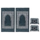 thumbnail image 1 of 2 Pack Portable Prayer Mats Windproof Waterproof Premium Quality Durable Travel Prayer Rugs, 1 of 2