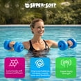 thumbnail image 3 of Texas Rec Super-Soft Fitness Bar Bells for Swimming Pools, 3 of 7