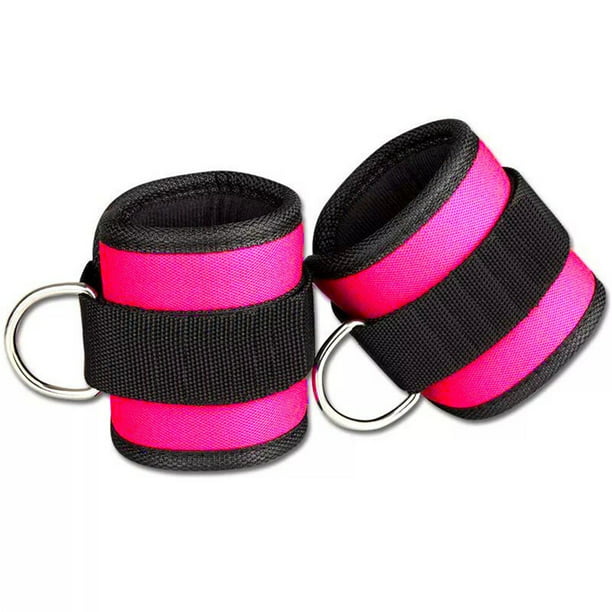 Ankle Straps Pedal Rope Ankle Buckle Leg Workout Fitnes Gear Leg Puley ...