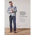 thumbnail image 4 of Levi's Men's Type 3 Sherpa Trucker Denim Jacket, 4 of 5