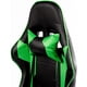 thumbnail image 3 of Silla Gamer Gaming Consola Pc Ergonomica Reclinable verde, 3 of 4