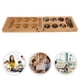 thumbnail image 3 of Juego de mesa Mancala de madera, 48 piedras Mancala, portátil, para niños y adultos., 3 of 7