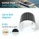 thumbnail image 2 of Renogy Panel solar de 200 W, 12 V, monocristalino ligero, ultraflexible, flexible, mono fuera de la red, cargador para vehículos marinos, caravanas, furgonetas, coches, barcos, superficies curvas, 2 of 5