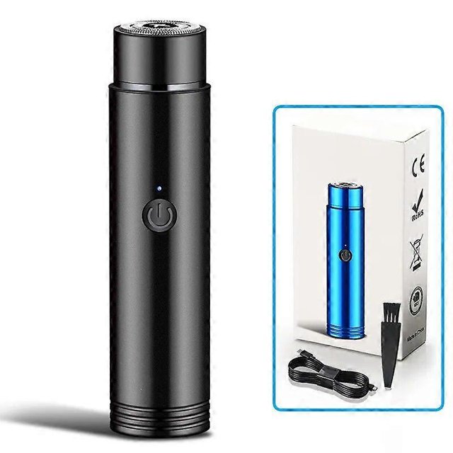 Rotating One Blade Mini Shave Portable Electric Shaver For Men Beard Razor Shaver Face Body Hair Trimmer Shaving Machine