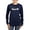 Navy, variant on CafePress - Los Angeles Skyline Women's Long Sleeve Dark T Shi - Women's Long Sleeve Graphic Tee Casual Fit