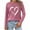 Pink 01, variant on Womens Valentines Day Sweatshirt Love Heart Long Sleeve Pullover Tops Casual Round Neck Loose Fall Shirts (White S)