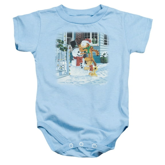 Garfield Snow Fun-Infant Snapsuit Light Blue(18 Mos)
