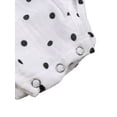 thumbnail image 5 of Seyurigaoka 2Pcs Baby Summer Wear, Pineapple/Polka Dot Romper + Bowknot Headband, 5 of 6