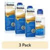 (3 pack) Contact Lens Solution by Boston Simplus, for Gas Permeable Contact Lenses, 3.5 Fl Oz