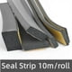 thumbnail image 1 of Epdm Self Adhesive Sponge Seal Strip Rubber Black Foam Strong Single-sided Adhesive Soundproof Anti-collision Seal Gasket, 1 of 4