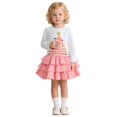 thumbnail image 3 of PMVFHDE Robes Filles Hiver Robe Fille avec Imprimé Festif Robe de Fête Tricotée pour la Saison des Fêtes Multicolore, 4-5 Ans, 3 of 9