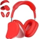 thumbnail image 3 of Funda de silicona 3 en 1 compatible con auriculares Apple Airpods Max, funda antiarañazos, funda para auriculares y diadema compatible con Apple Airpod Max, funda protectora para accesorios (rojo), 3 of 4