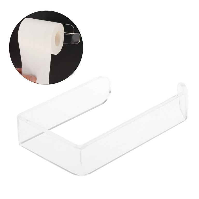Perspex toilet roll holder deals