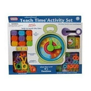 Teach Time Activity Set with Alphabet Clock, Blocks Learning Toy by Funtime
