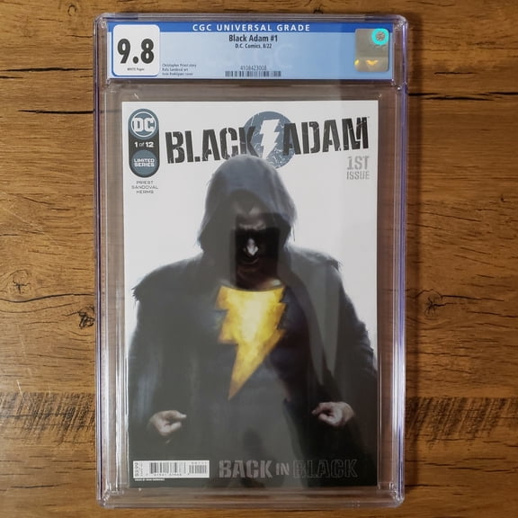 Black Adam #1 - CGC 9.8 Comic Book