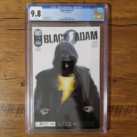 Black Adam #1 - CGC 9.8 Comic Book