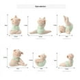 thumbnail image 7 of Cute Resin Creative Cartoon Yoga Pig Ornament Yoga Piggy Figurine Sculpture, 7 of 7