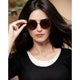 thumbnail image 3 of Lentes de Sol Polarizados Retro Redondos JOOX para Mujer UV400, 3 of 7